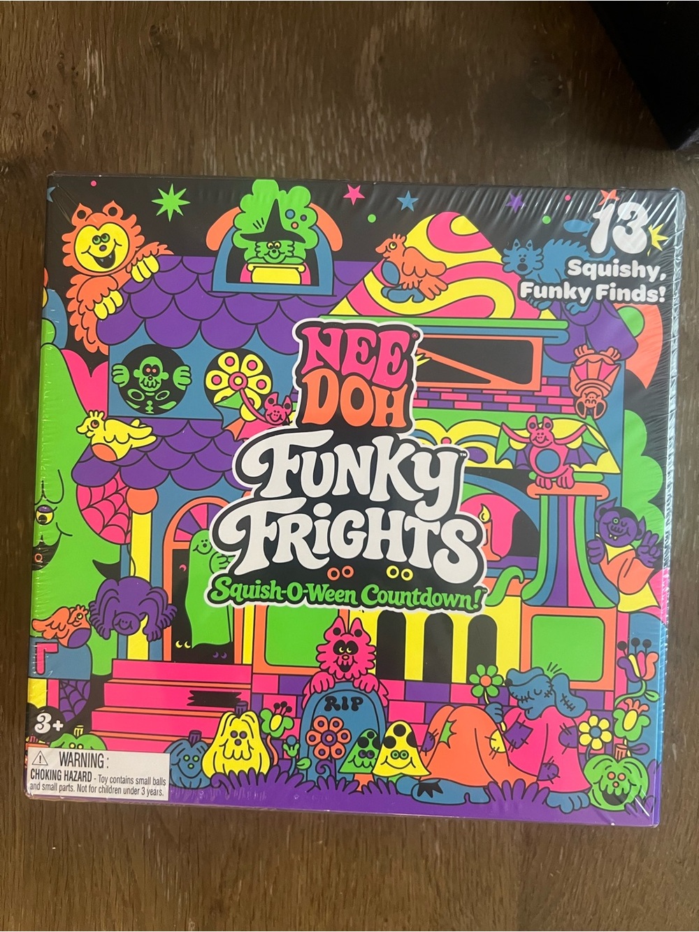 RARE 👻🎃Nee doh Funky Frights Squish-O-Ween Countdown!